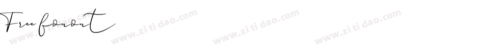 Free fonont字体转换